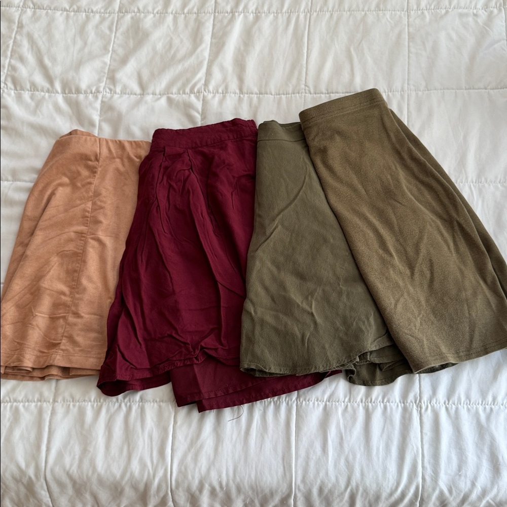 Fall Mini Skirt Lot